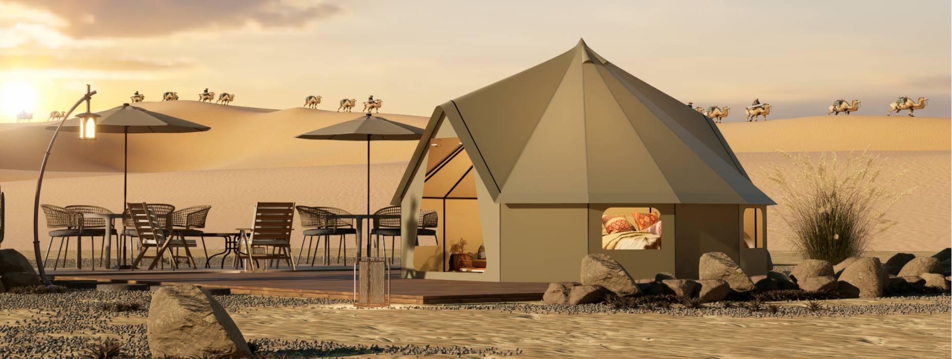 莱芜露营酒店帐篷产品